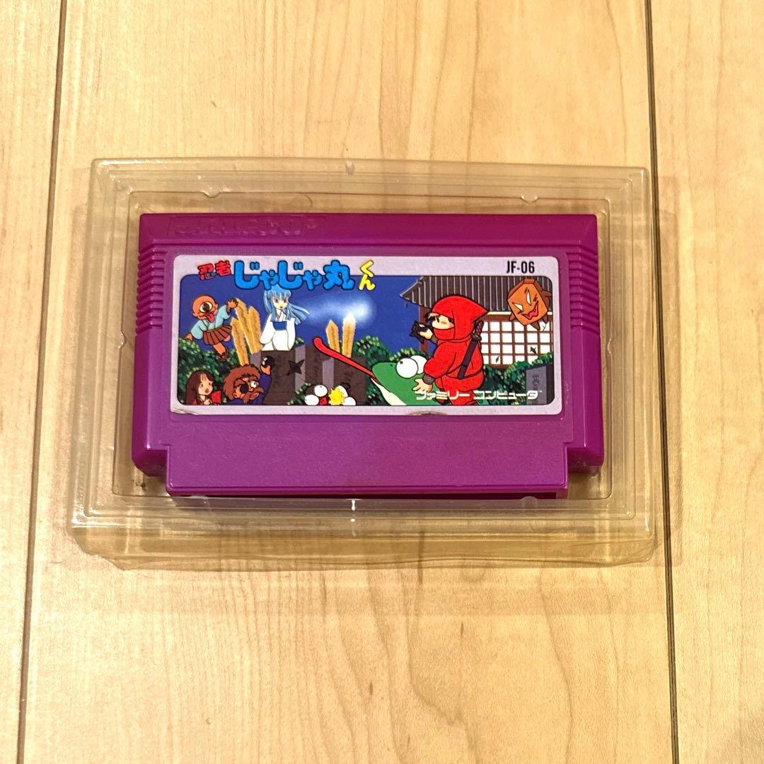 FC】忍者じゃじゃ丸くん ファミコンソフト - メルカリ