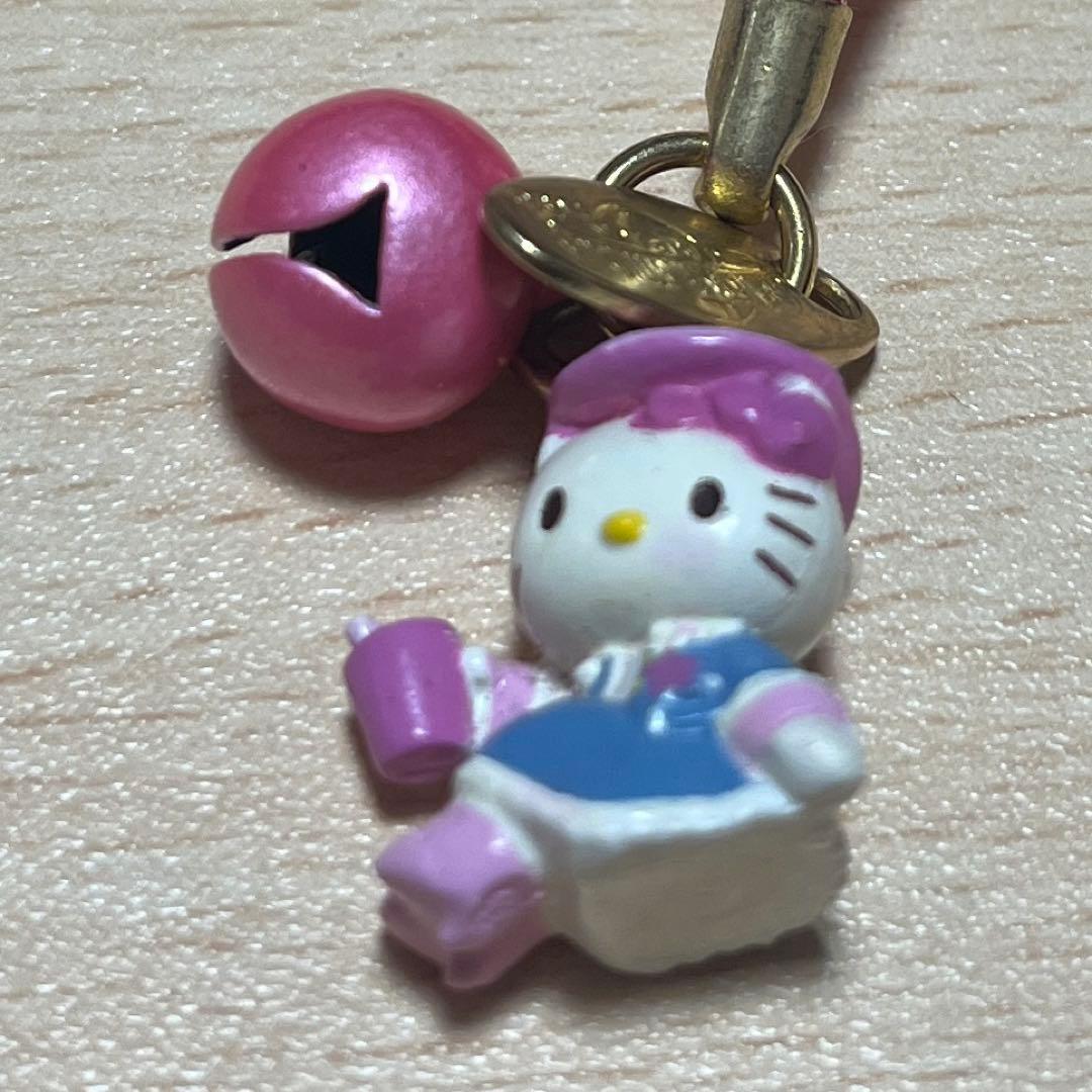 レア ハローキティ ストラップ USJ限定根付 ユニバーサルスタジオ