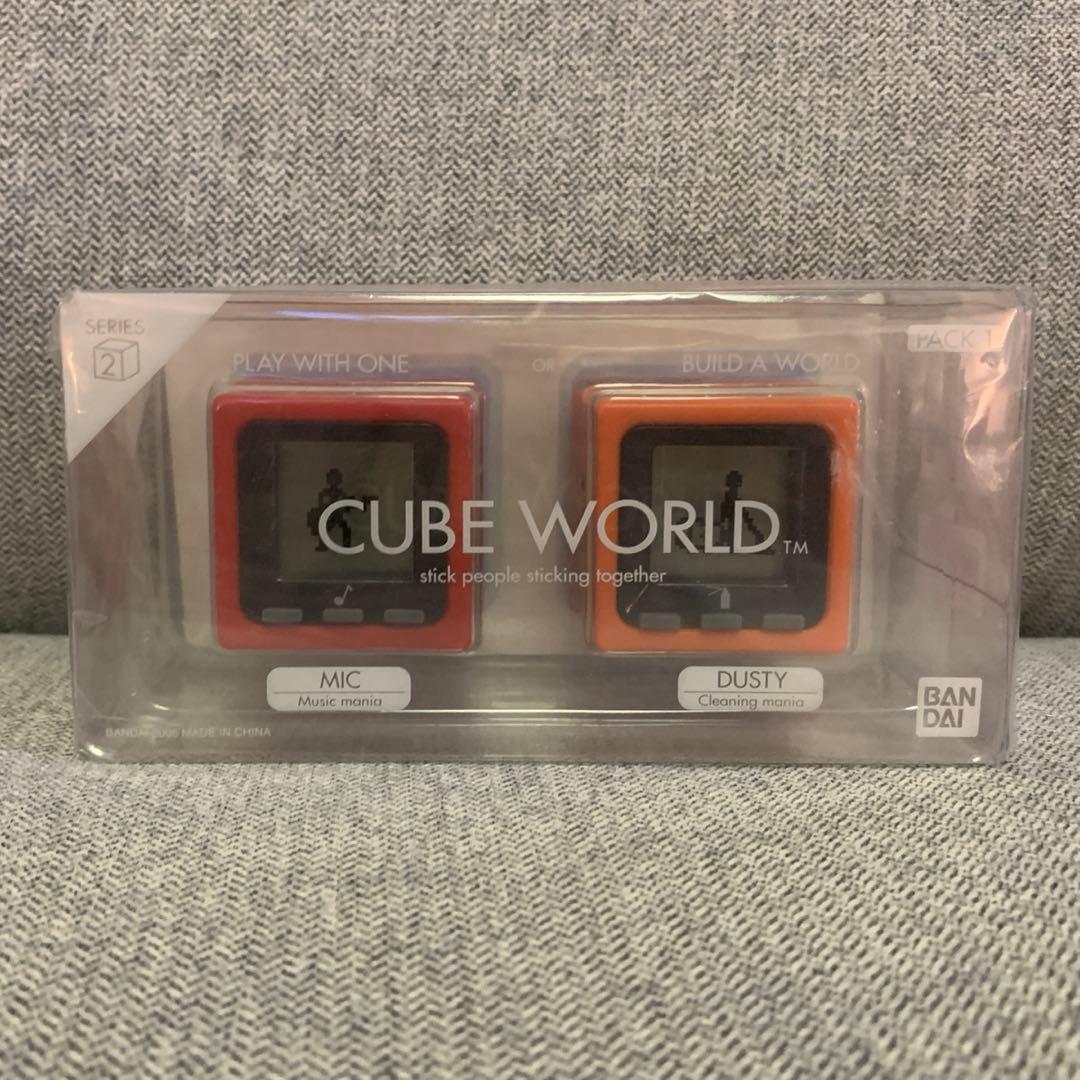 【激レア】CUBE WORLD バンダイ シリーズ2 赤 オレンジ 激レア】CUBE WORLD バンダイ シリーズ2 赤 オレンジ