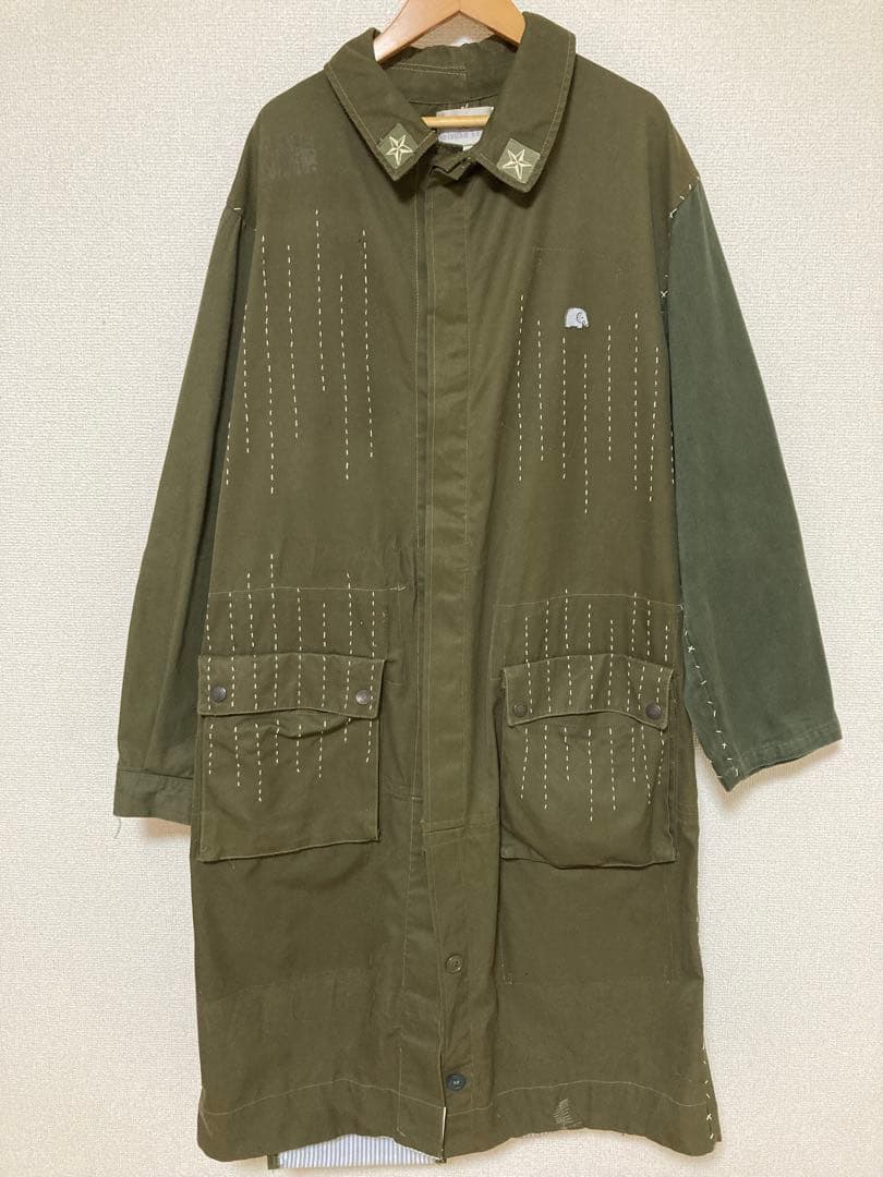ケイスケカンダ keisuke kanda 軍コート モッズコート ロングコート keisuke kanda - 手縫いのモッズコートの通販 by ma｜ケイスケカンダ
