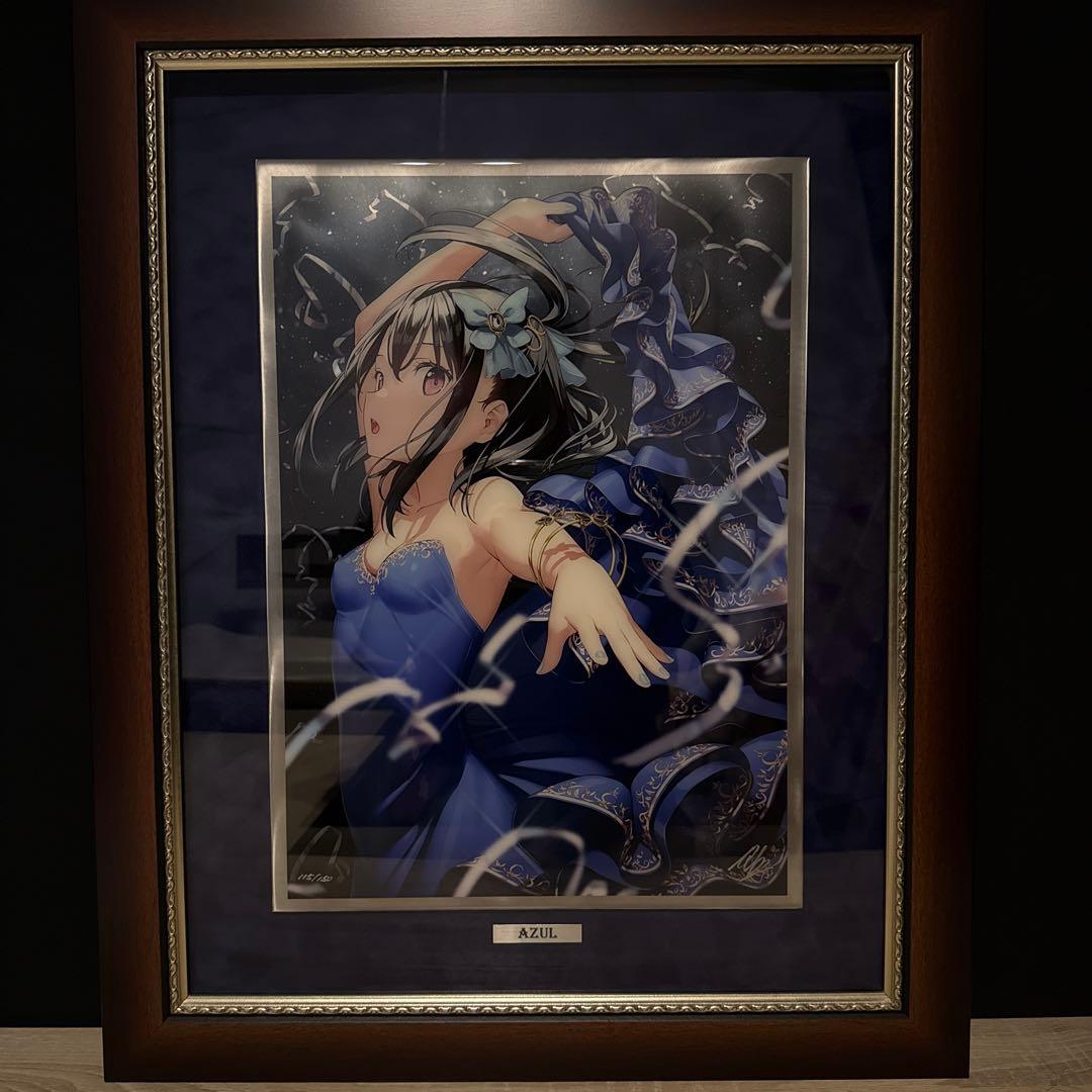 カントク】 AZUL アールビバン版画 M/E ミクスドメディア - メルカリ