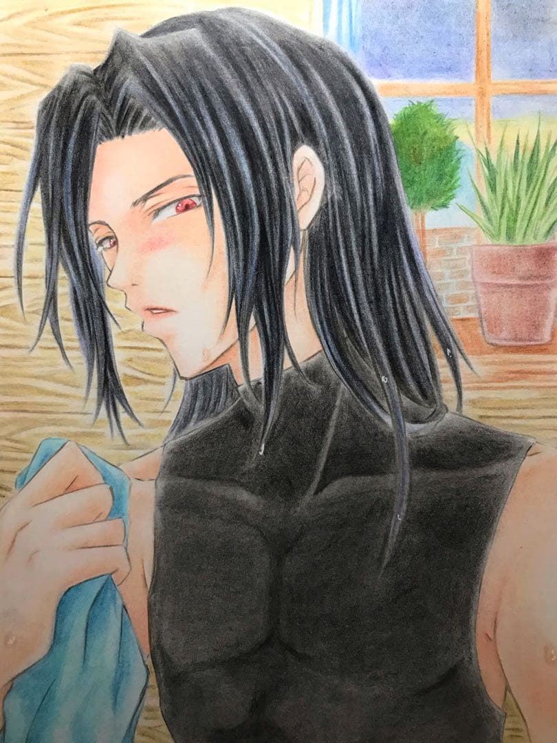 ◆ 同人 手描きイラスト ◆ クーヴェル•アトレイ　FA