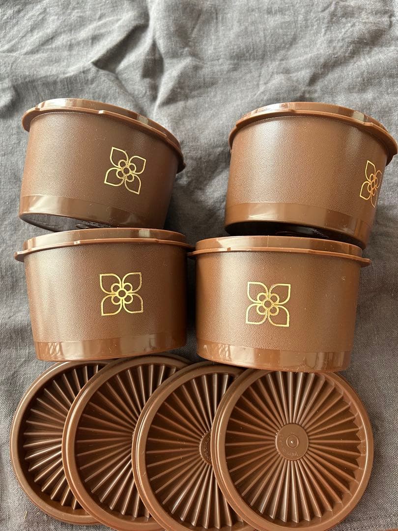 昭和レトロ・タッパーウエア・ミニデコレーター・マキシデコレーター 4