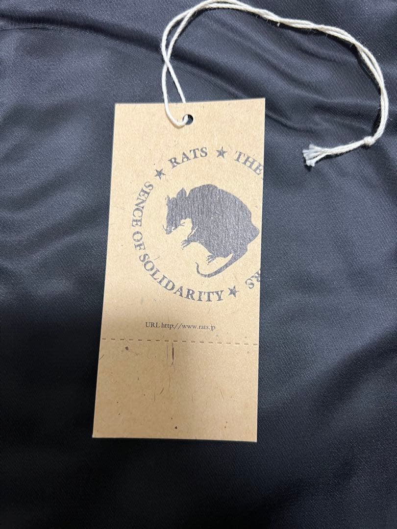 RATS rats DOZENS ブラック ナイロンジャケット