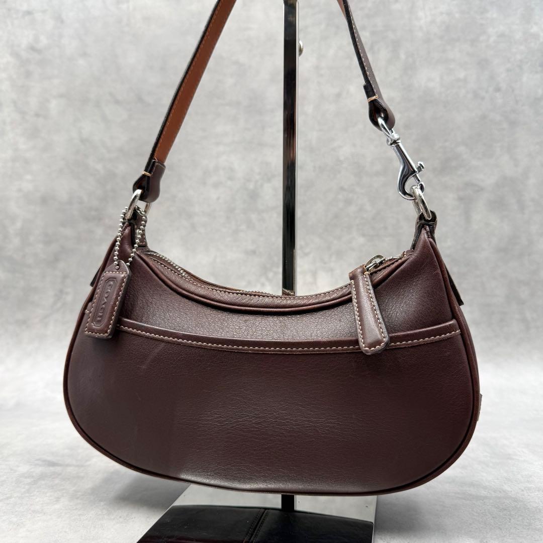 COACH コーチ ワンショルダー バッグ 7593 ブラウン - メルカリ