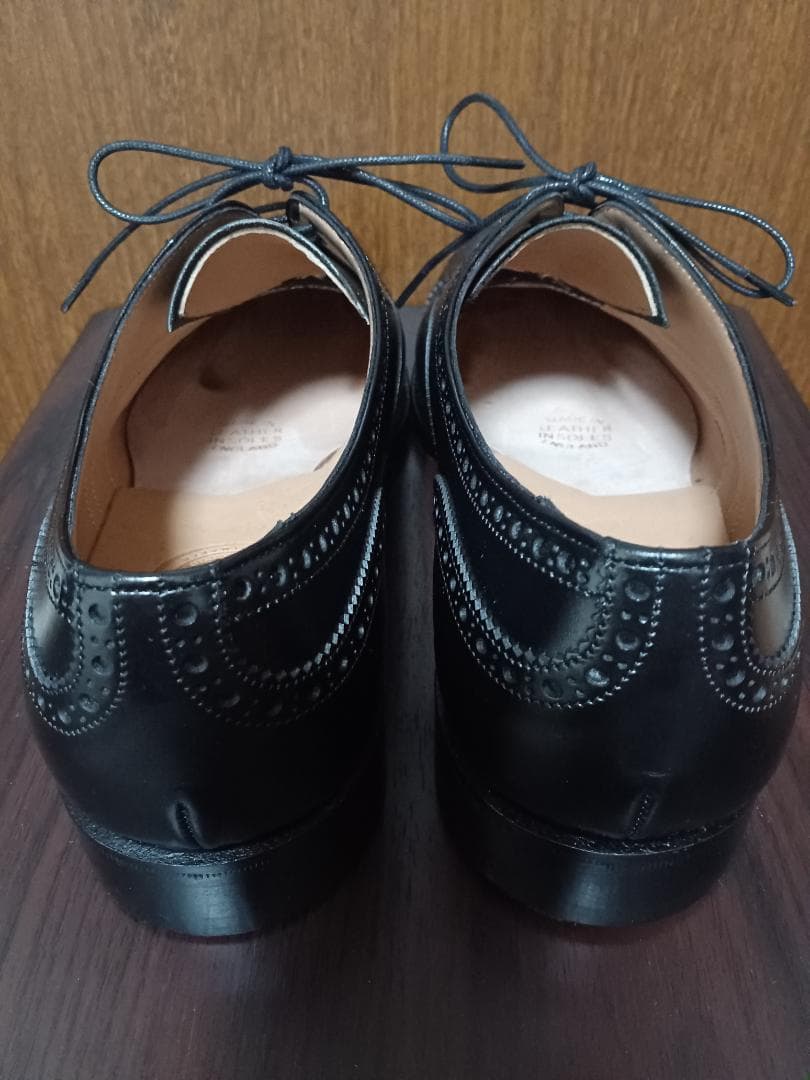 新品未使用 チーニー ウィルフレッド 黒 26cm 7.5F