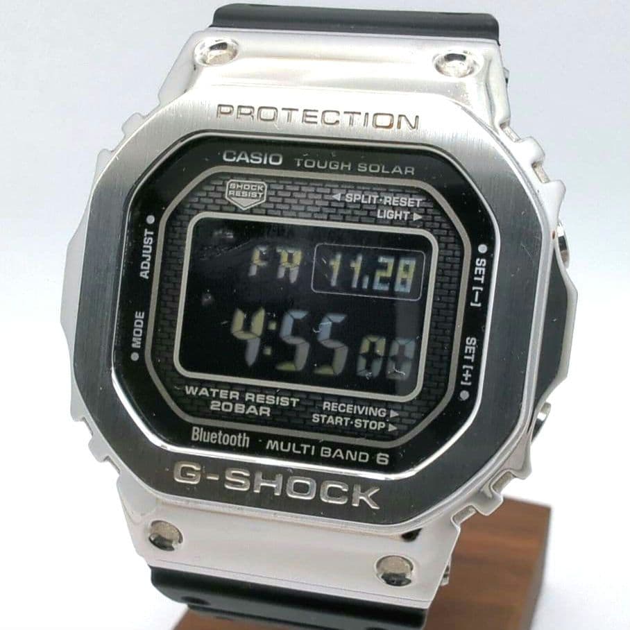 【稼働 箱付き】CASIO G-SHOCK フルメタル 腕時計 G-SHOCK フルメタル DW-5000C ダイヤルカラー GMW-B5000D-1CJF メンズ