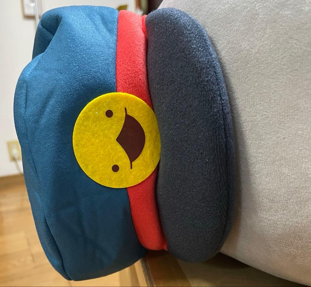 おでかけ子ザメ むにゅぐるみ特大 駅長風 新品 - メルカリ