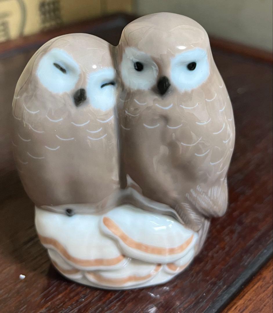ロイヤルコペンハーゲン フィギュリン フクロウ 梟 - メルカリ