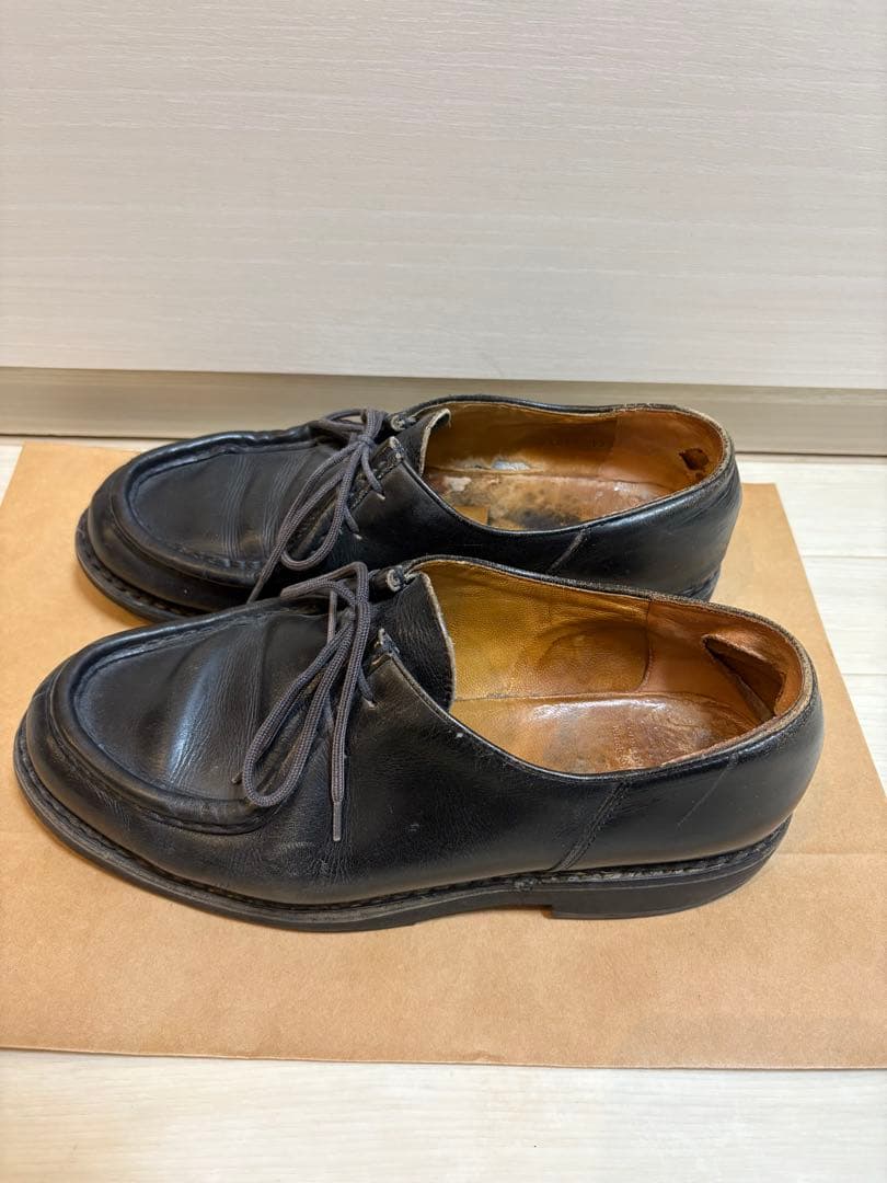 パラブーツ ミカエル ブラック 42ハーフ 26.5〜27cm ジャンク - メルカリ