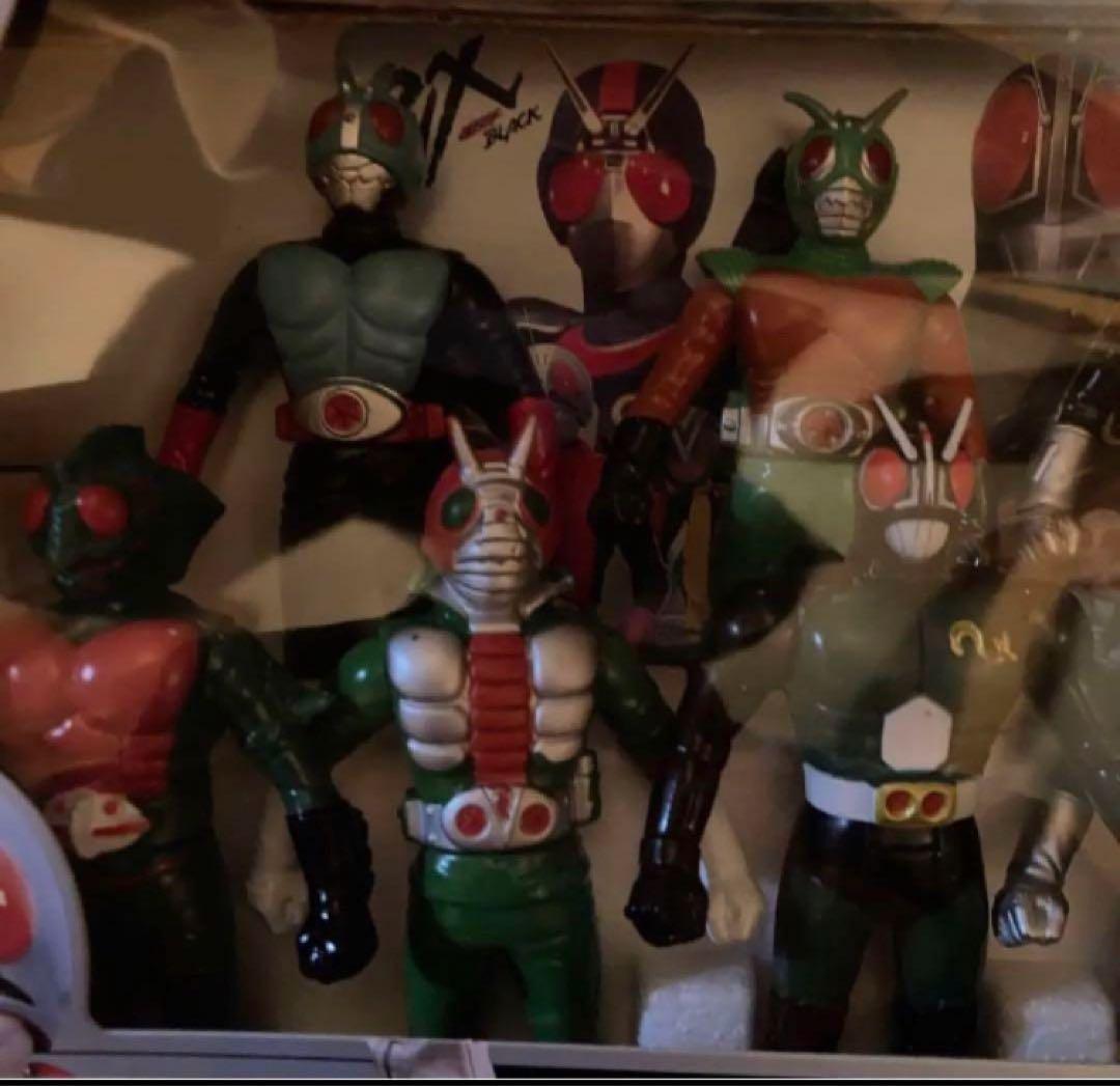 希少 仮面ライダーブラックRX 栄光の10人ライダーソフビ - メルカリ