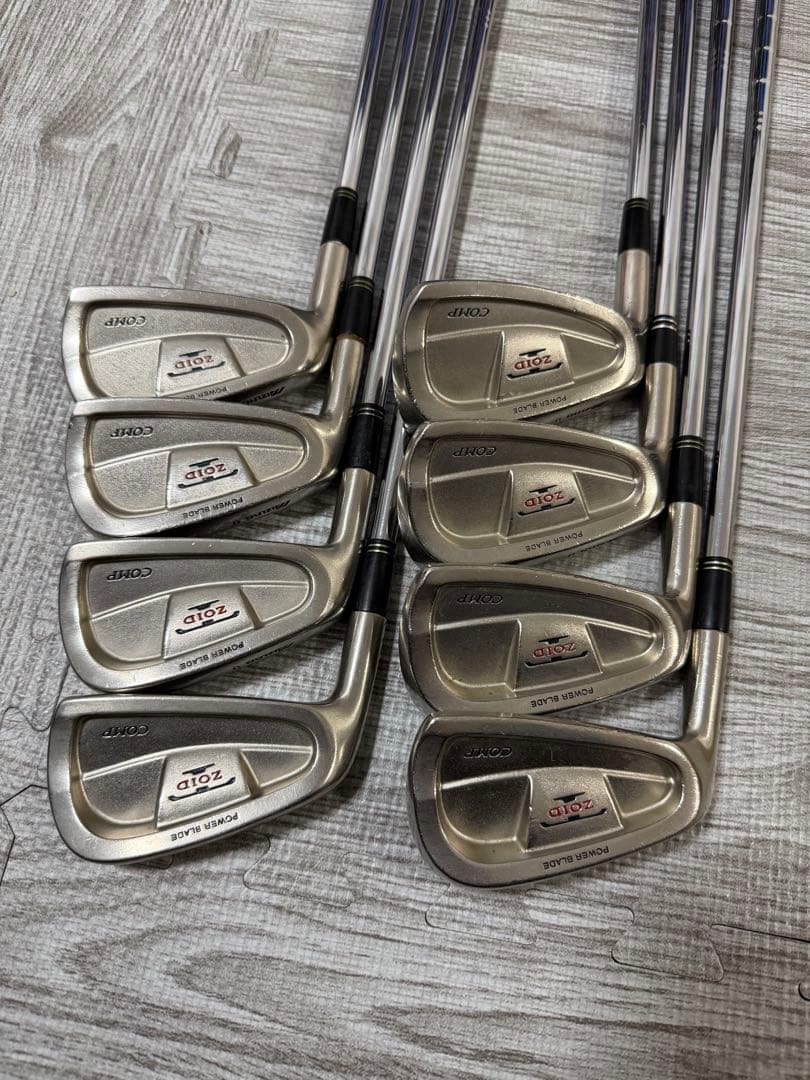 左用】ミズノ T-ZOID COMP レフティ 軟鉄鍛造 アイアンセット 8本