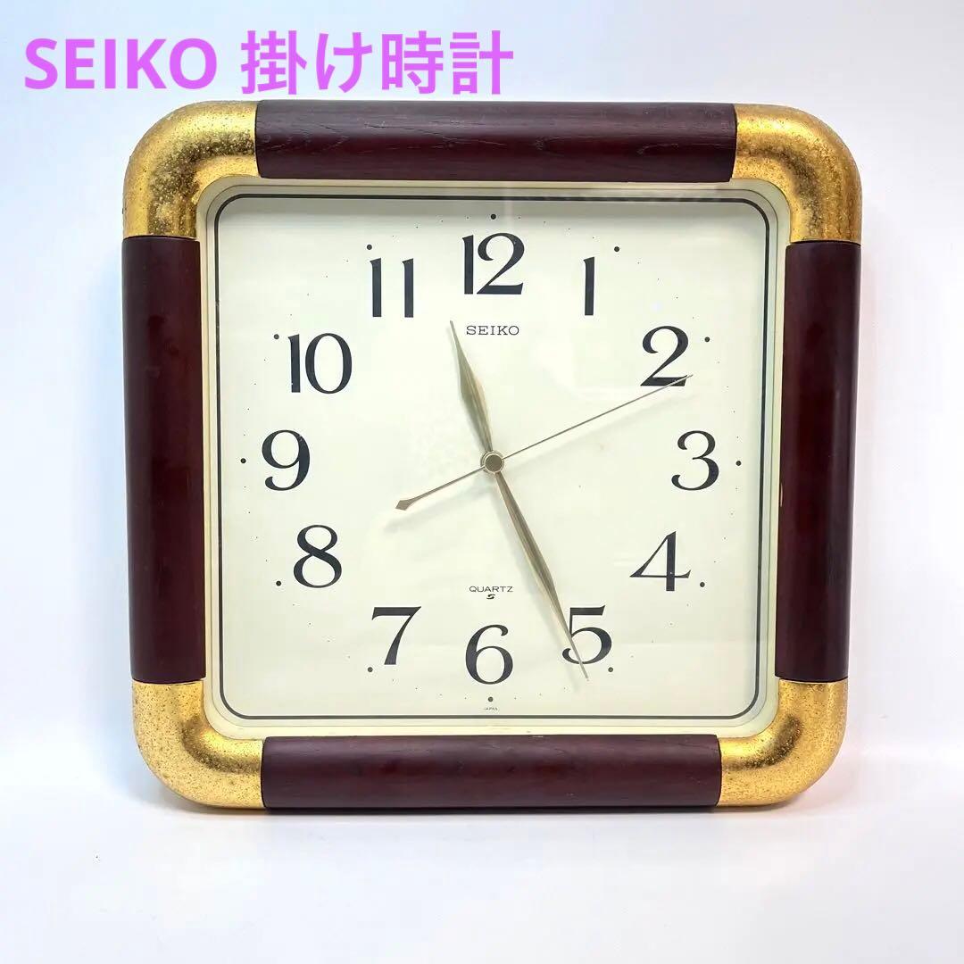 SEIKO セイコー 掛時計 昭和レトロ 動作確認済み 日本製 中古 - メルカリ