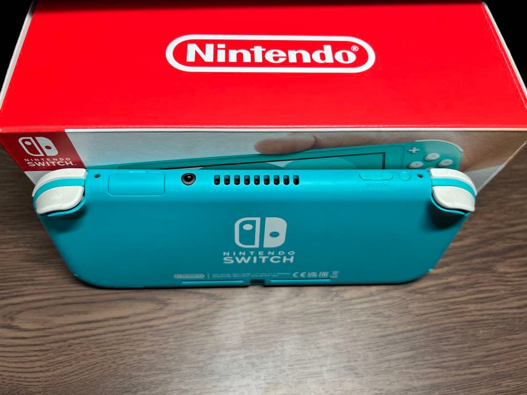 Nintendo Switch Lite ターコイズ 本体のみ 箱・オマケ付き - メルカリ