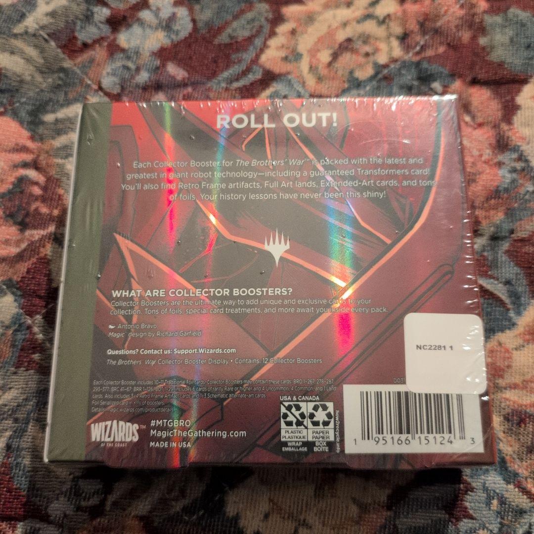 マジックザ・ギャザリング 兄弟戦争 コレクターブースター 英語版 未