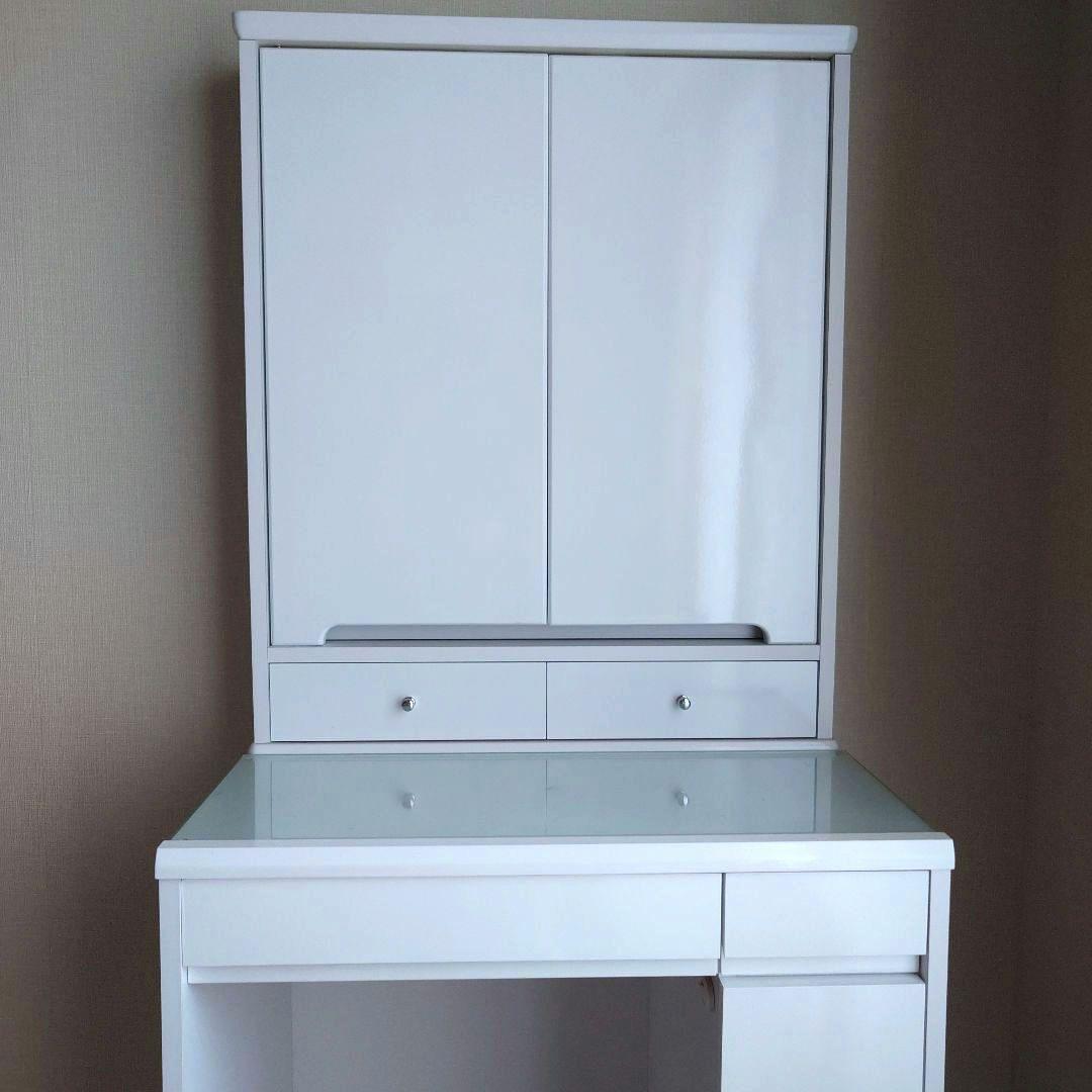 【美品】ニトリ☆ドレッサー☆三面鏡《椅子/別売り》