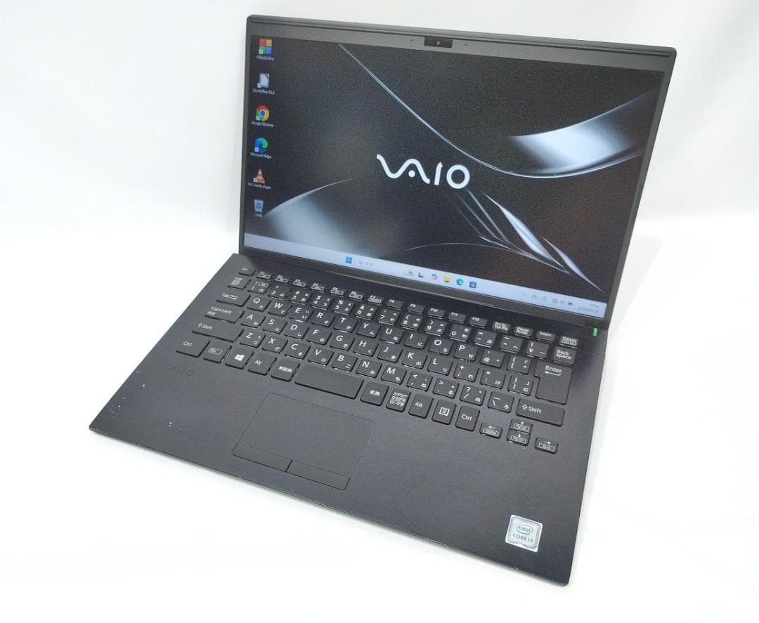 14.0液晶人気の薄型VAIO VJPK11C11N 8世代 I3 SSD 中古パソコン Microsoft Office付き VAIO VJPK11C11N Windows11 Pro