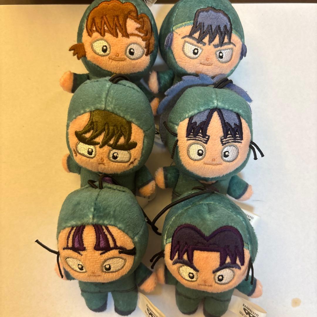 忍たま乱太郎 ほわぬい 6年生 善法寺伊作 食満留三郎 立花仙蔵 七松小平太