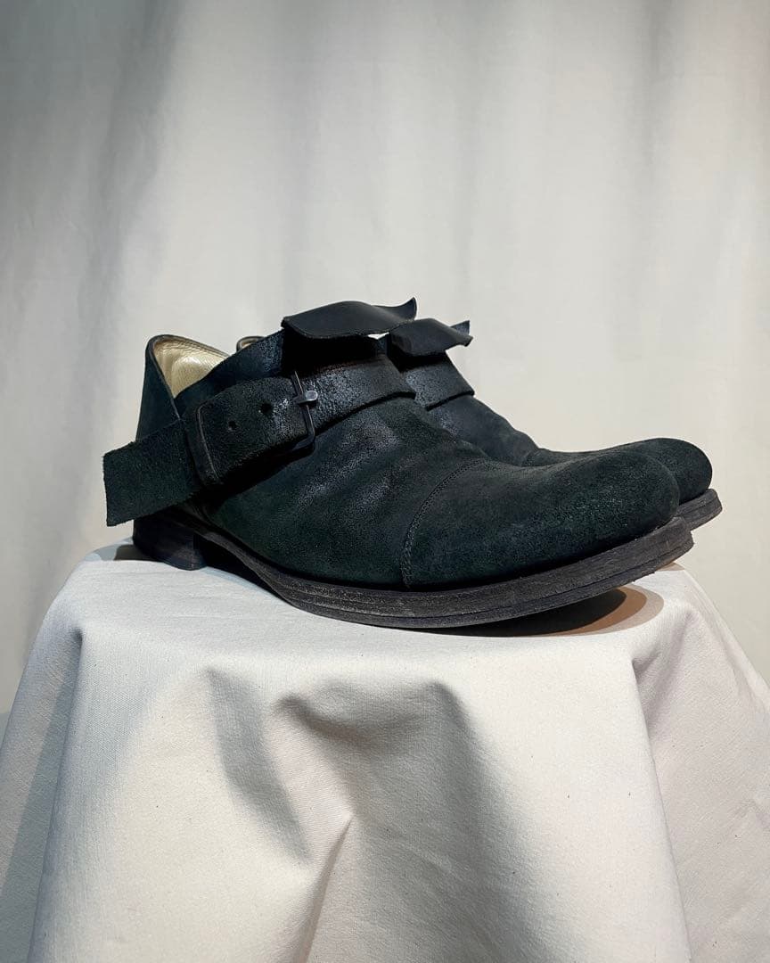 靴 m.a+ maurizio amadei -Cordovan Low Boots