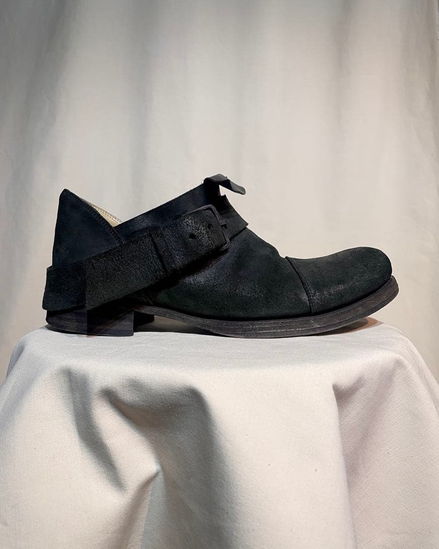 靴 m.a+ maurizio amadei -Cordovan Low Boots