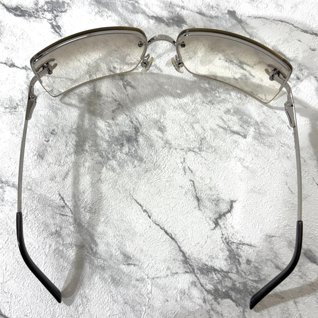 シャネル ココマーク ラインストーン サングラス グラデーション 4092