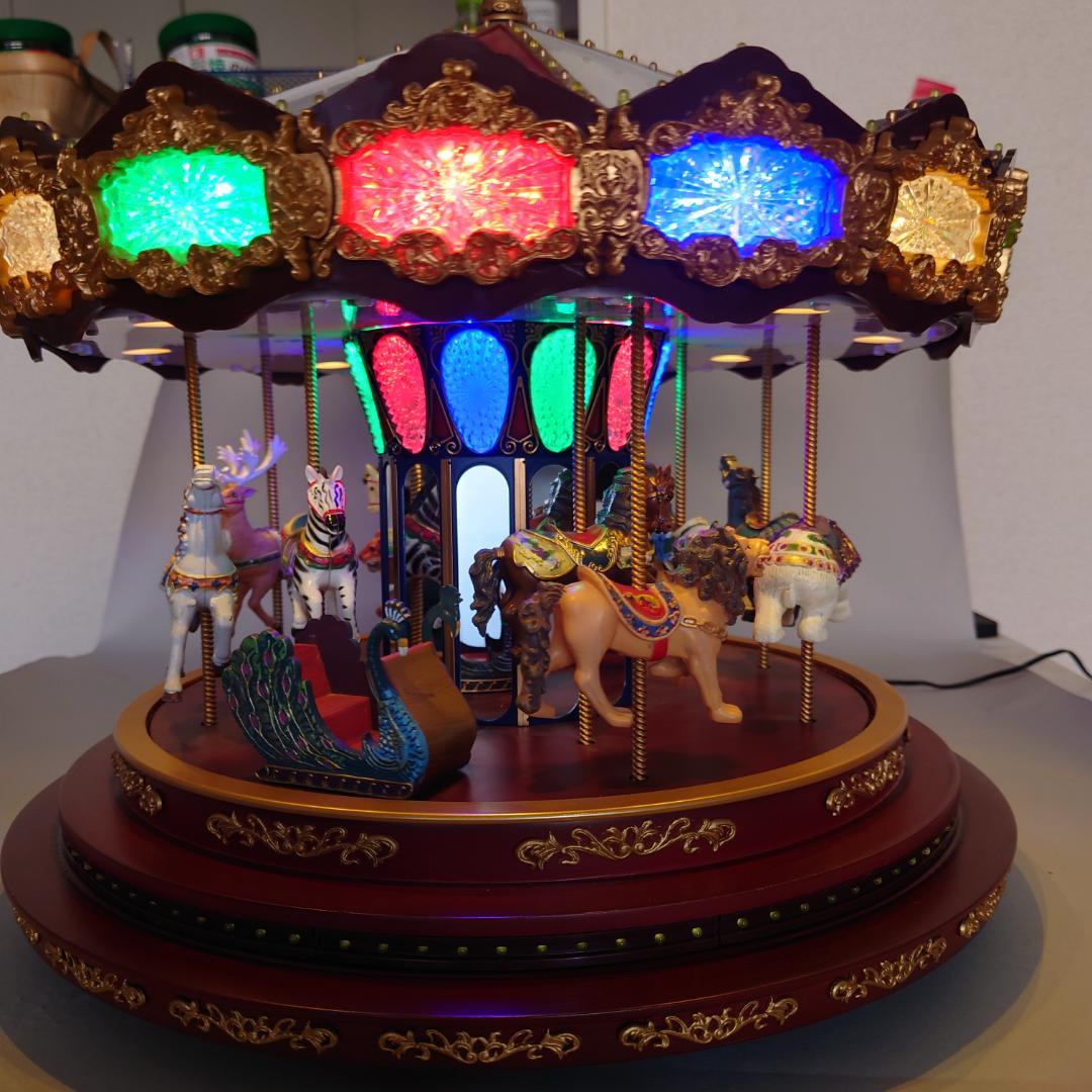希少・格安】ミスタークリスマス メリーゴーランド（カルーセル