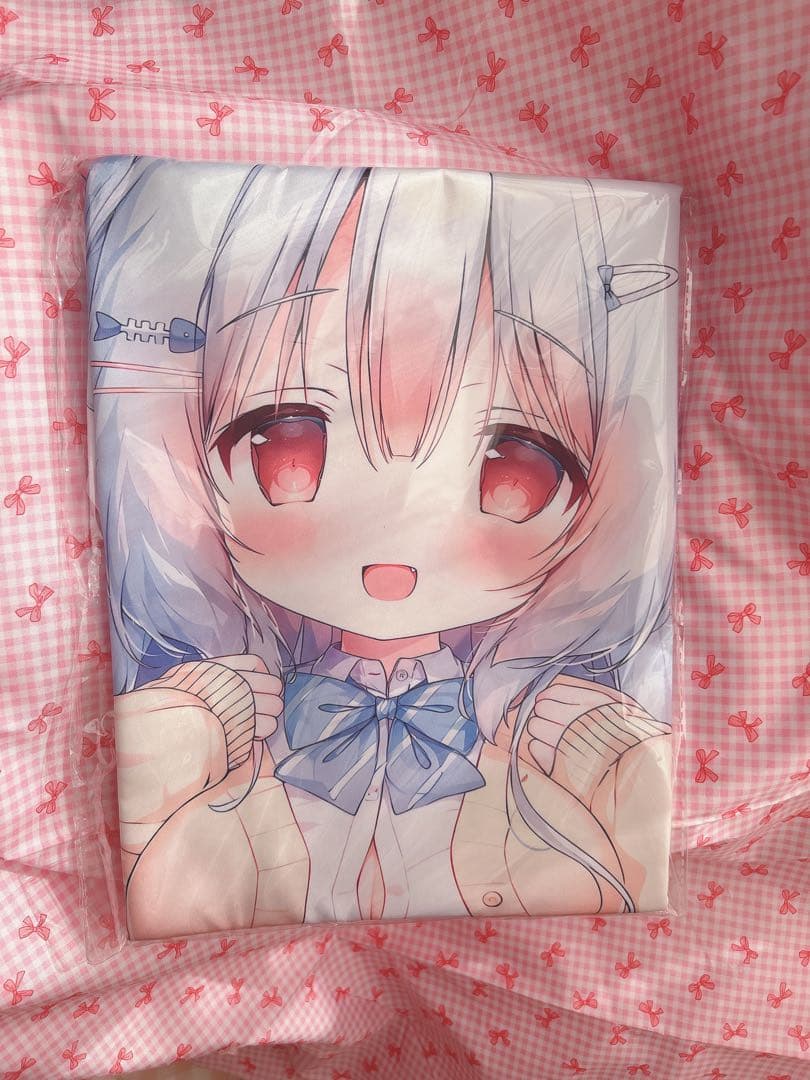 ♡桃豆こまもち♡ 抱き枕カバー こぼねちゃん