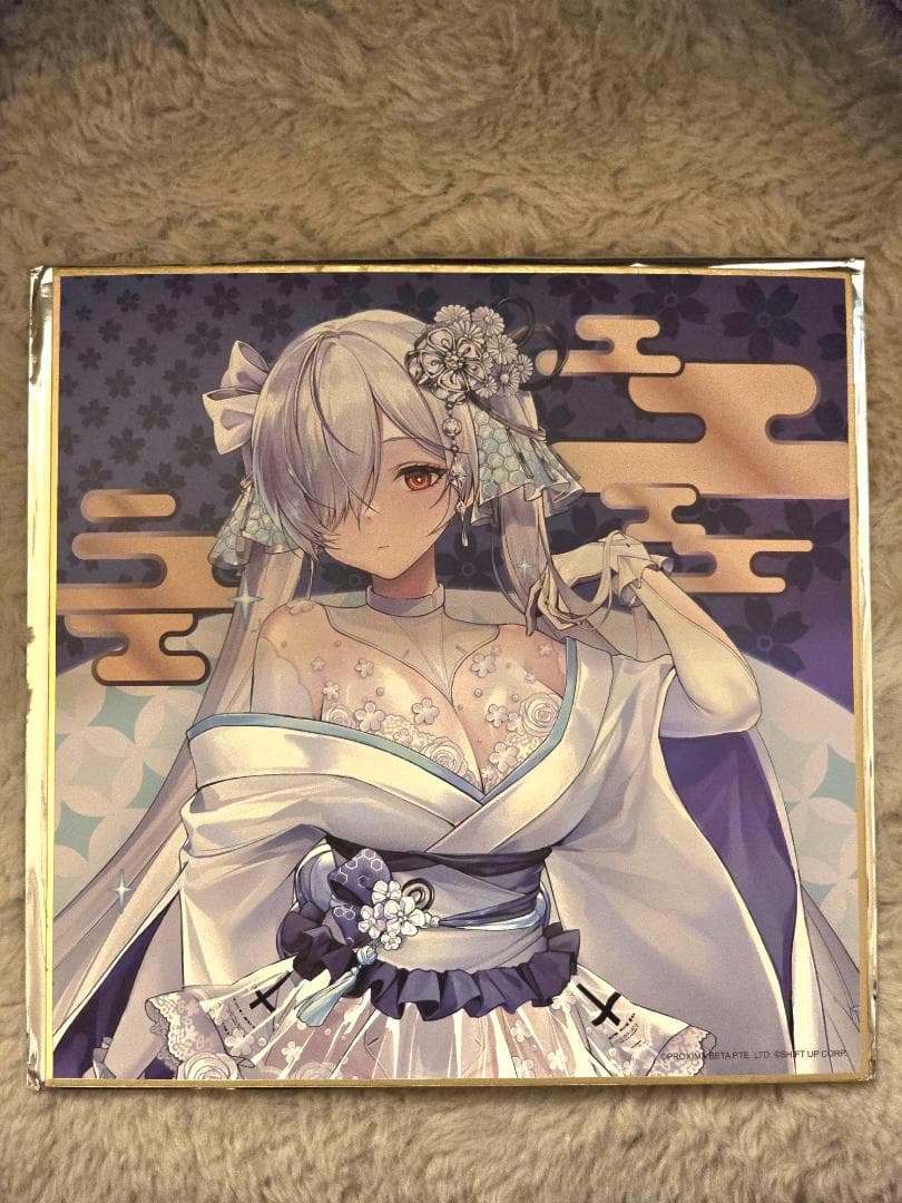 勝利の女神 NIKKE ニケ C105 コミケ シンデレラ 色紙 無垢なる誓い