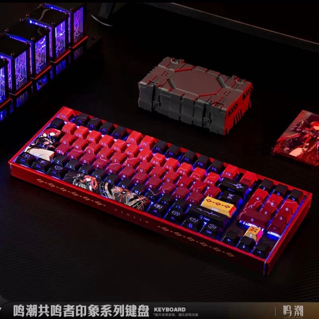 希少】【中国限定】鳴潮 吟霖 メカニカルキーボード 青軸 - メルカリ