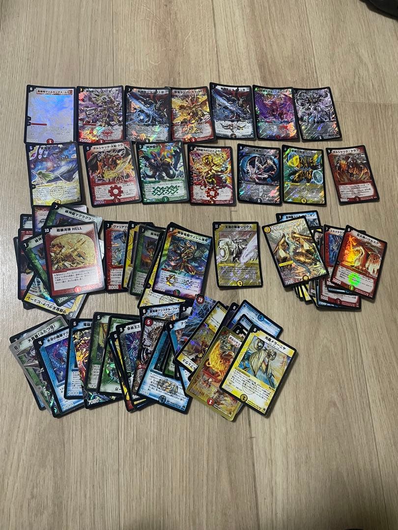 デュエル・マスターズ　プレイ用まとめ売り　ヴァルキリアスムサシシークレット デュエルマスターズ 戦極竜ヴァルキリアス・ムサシ シークレット シク