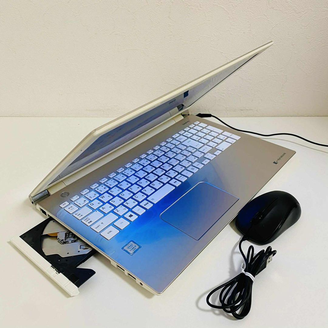 Y71 TOSHIBAノートパソコンWEBカメラi5高速SSDサクサクWin11 - メルカリ