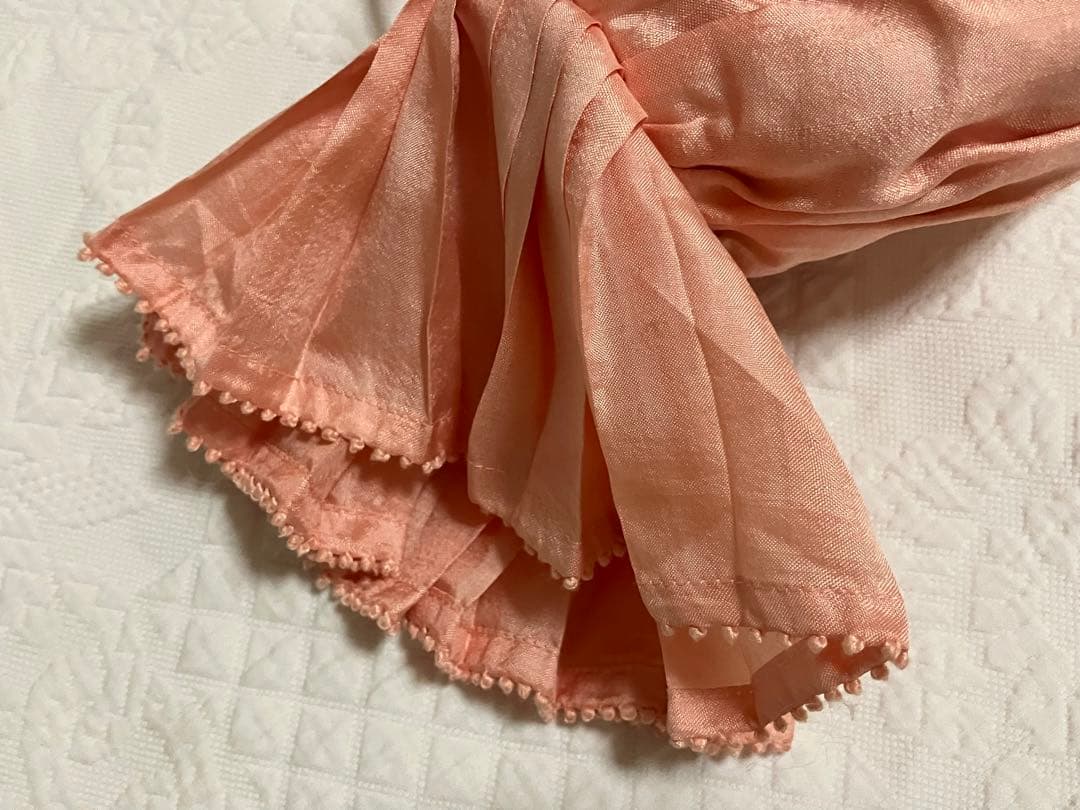 コケ様専用⭐︎ BUNON キャンディ サーモンピンク シルクポシェット