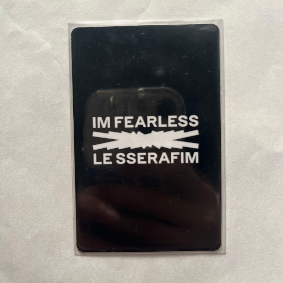 LE SSERAFIM カズハ Fearless shopee 特典 トレカ - メルカリ