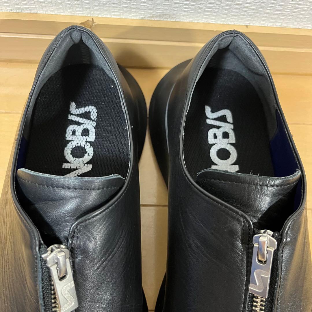 SINOBIS シノビス フロントジップレザーシューズ 26.5cm 美品 - メルカリ