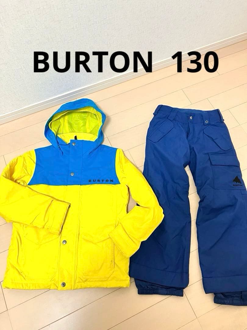 BURTONバートン　スキースノーボードウェア上下セット　130 ジュニア子供用 BURTON（バートン） 24-25 BURTON スノーボードウェア キッズ Kids