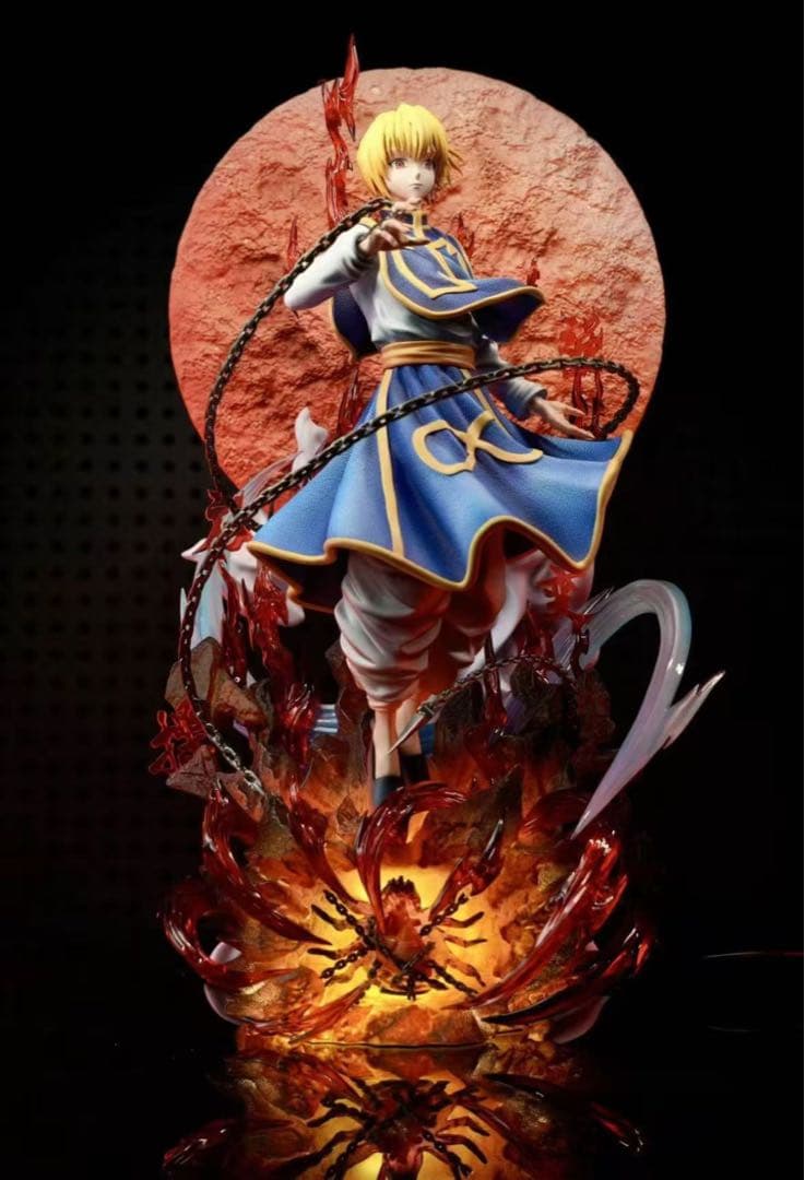 hunter×hunter クラピカ ガレージキット ガレキスタチュー ①① hunter×hunter クラピカ ガレージキット ガレキスタチュー ①② hunter