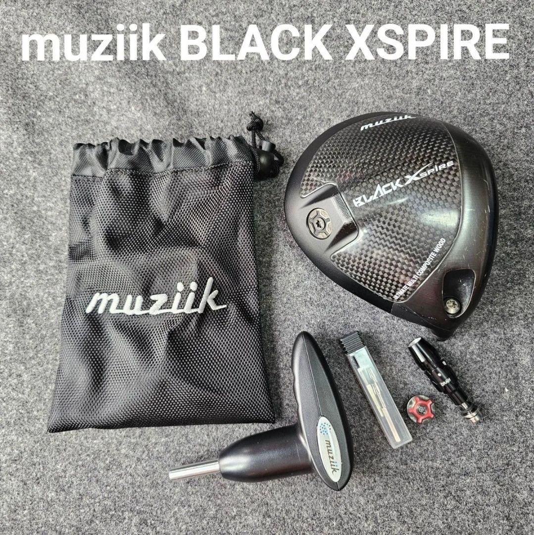 ムジーク ブラックエクスパイア muziik ドライバー ヘッド 付属品セット ムジーク muziik. ブラックエクスパイア BLACK XSPIRE ミニドライバー