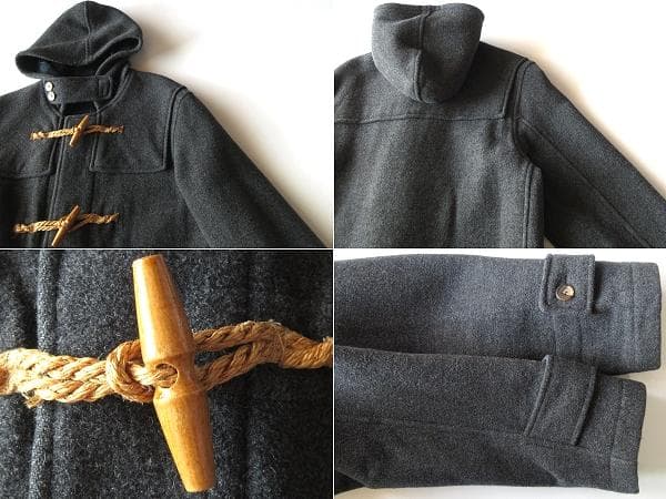 希少 USA製 ビンテージ ラルフローレン ウールメルトン ダッフルコート