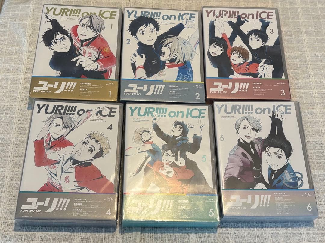 ユーリ!!! on ICE Blu-ray 全巻セット 特典付き ブルーレイ - メルカリ