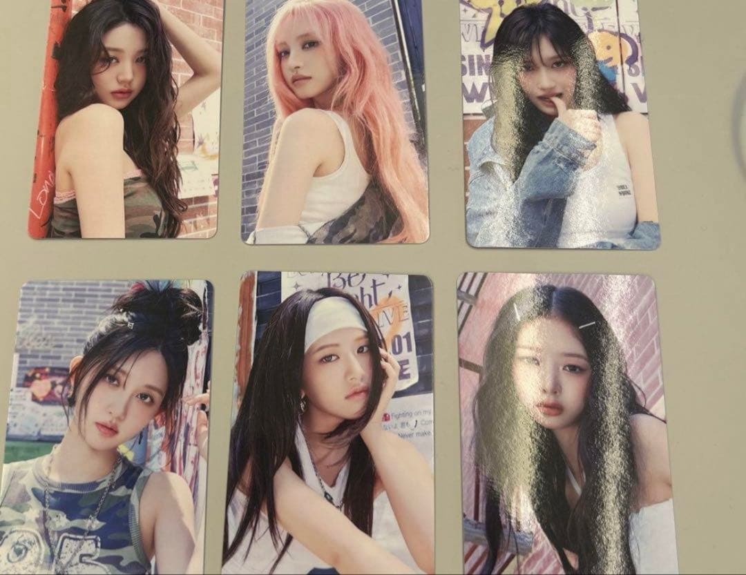 IVE be alright お渡し お守りフォトカード コンプ 大阪 9/24 IVE