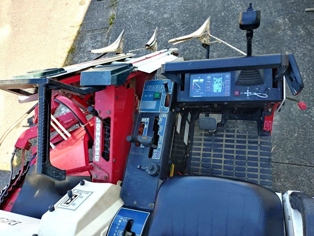 ヤンマー2条刈り袋どりコンバインCA125M2025年可動品現状渡し直接引取