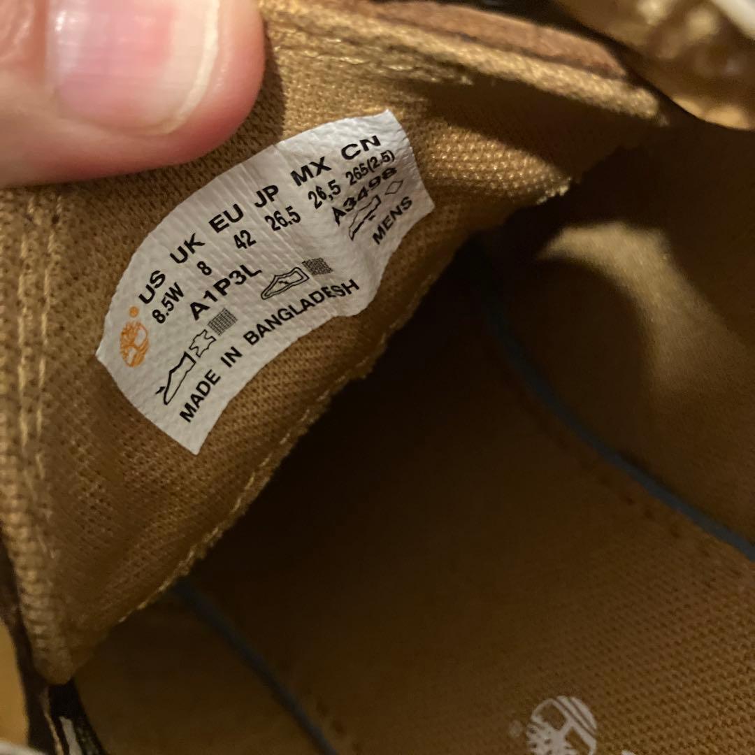 Timberland ティンバーランドYOUTH BASIC OX 26.5cm