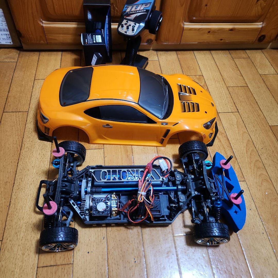 激安 ドリパケ フルセット オレンジ86 ボディ tt02 ラジコン YD-2