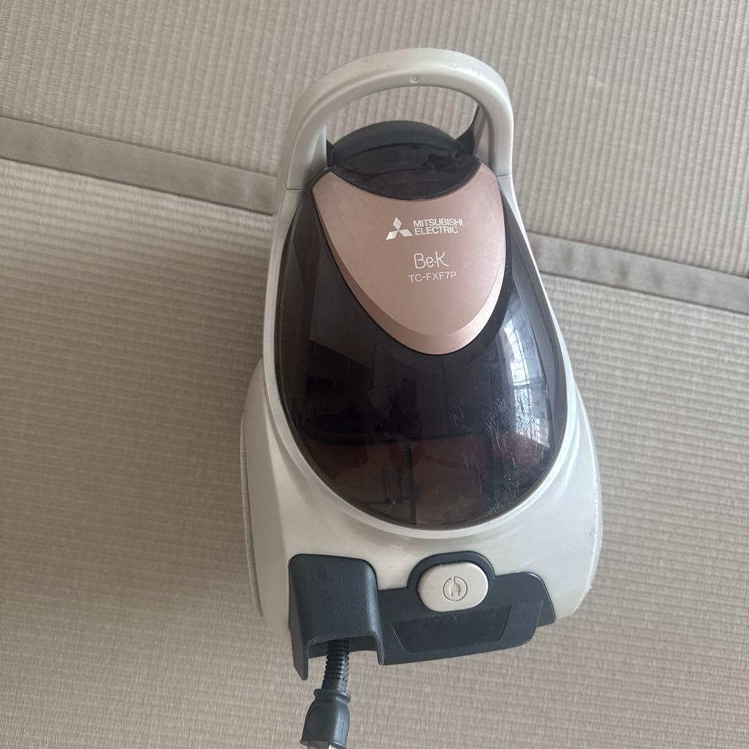 三菱電機 掃除機 Be-K TC-FXF7P 本体＋付属品一式（箱なし） Amazon | 三菱電機(MITSUBISHI ELECTRIC) 紙パック掃除機 Be-K (ビケイ