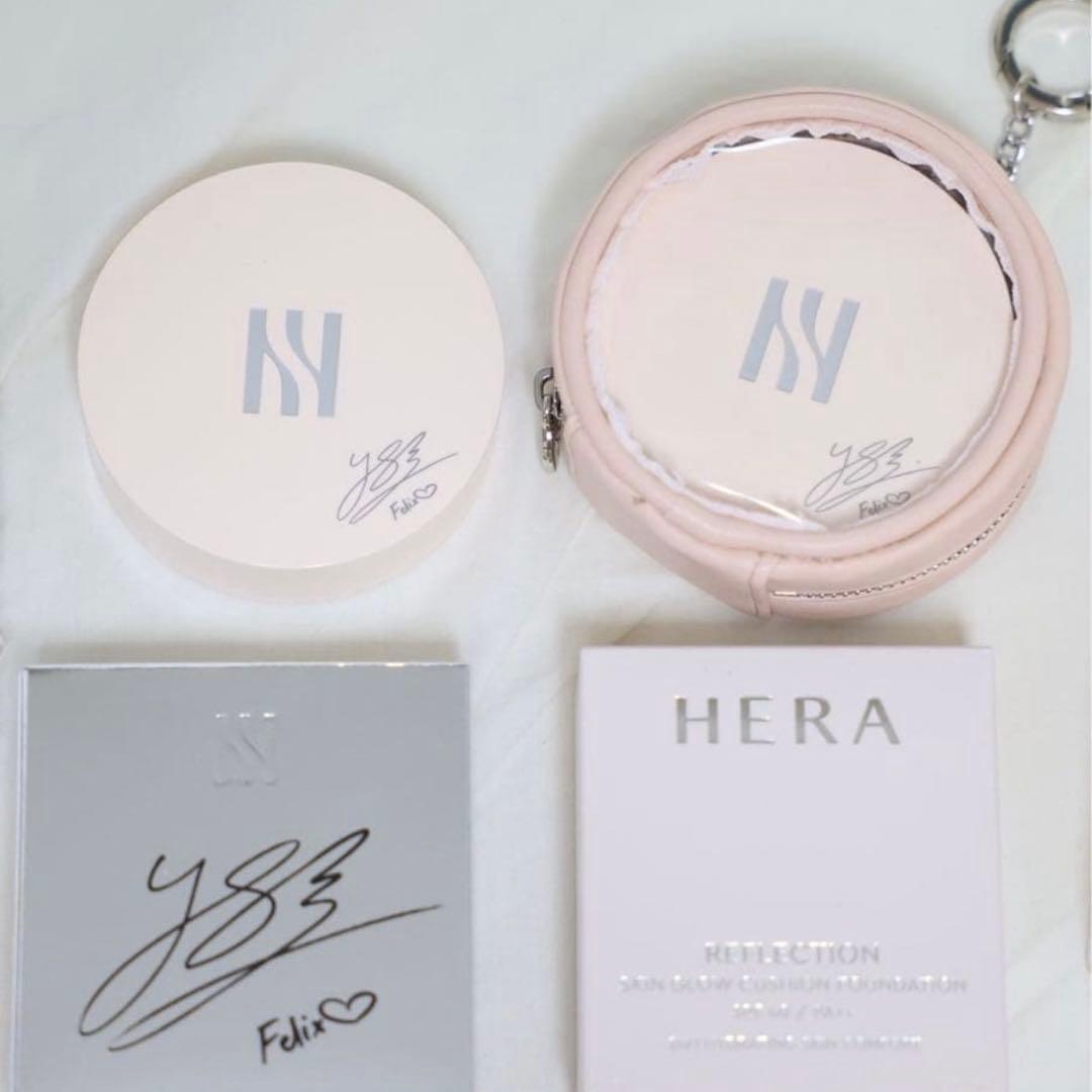 スキズ　フィリックス　コラボ　ファンデーション　サイン入り スキズ フィリックス コラボ ファンデーション サイン入り - メルカリ