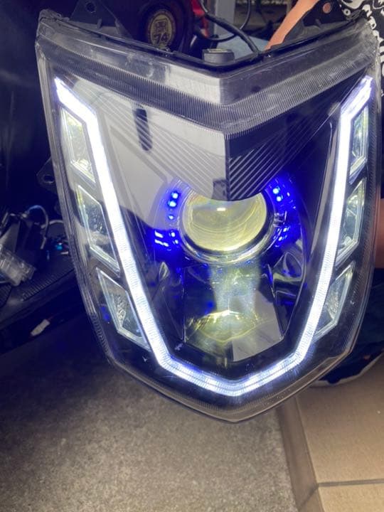 シグナスx 3型 1yp ヘッドライト LED - メルカリ