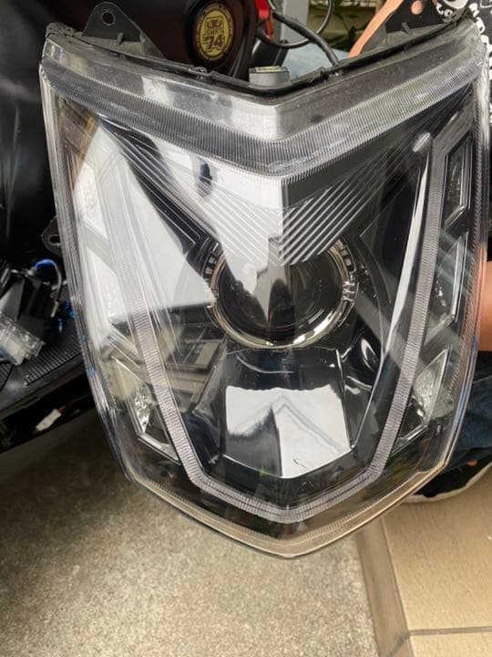 シグナスx 3型 1yp ヘッドライト LED - メルカリ