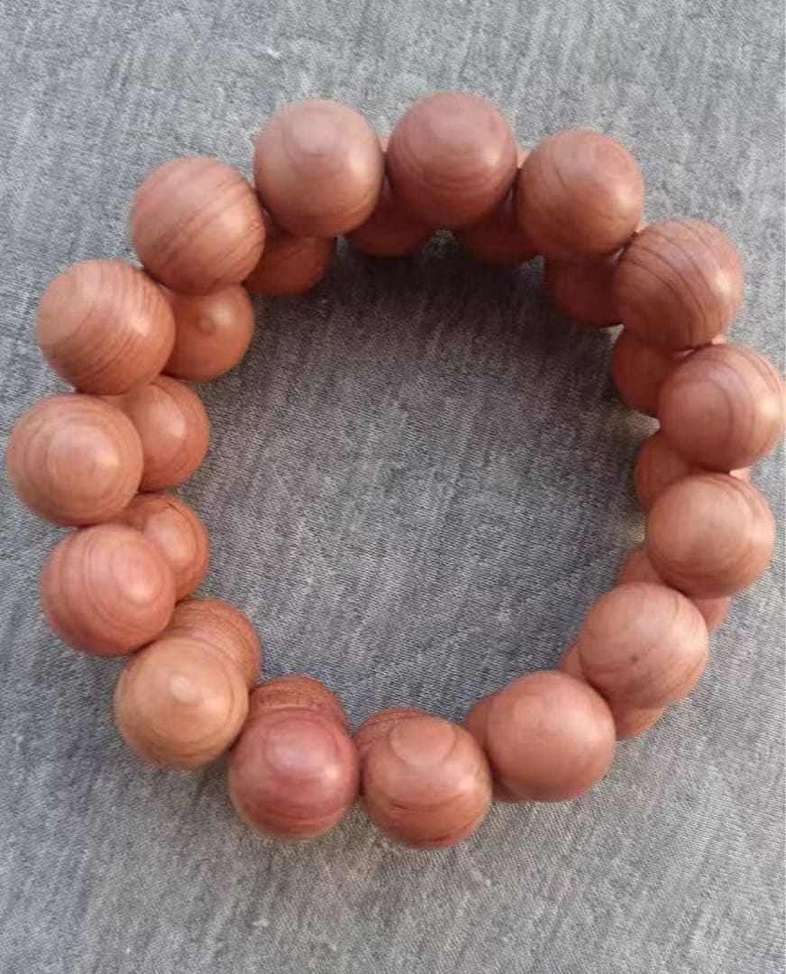 紅豆杉 ブレスレット（1.5cm×15粒）