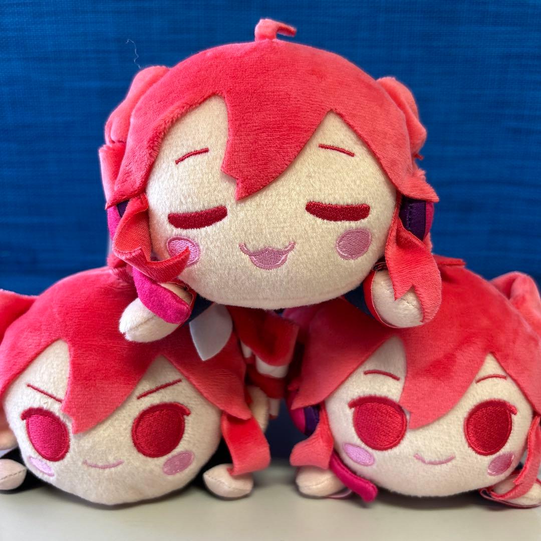重音テト 寝そべりぬいぐるみ 全3種セット - メルカリ