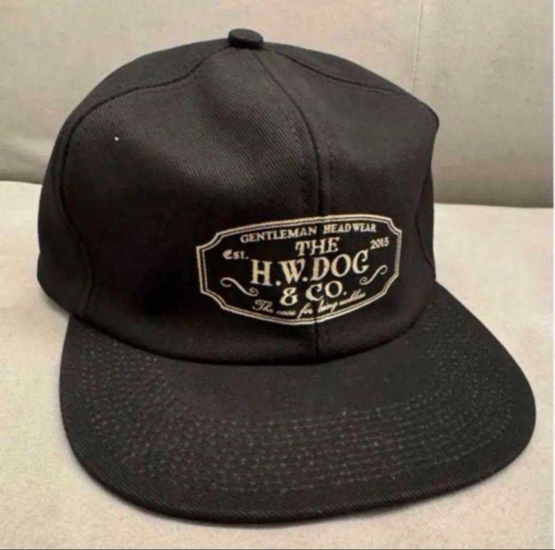 ブラックTHE H.W.DOG&CO. TRUCKER CAP サイズ36
